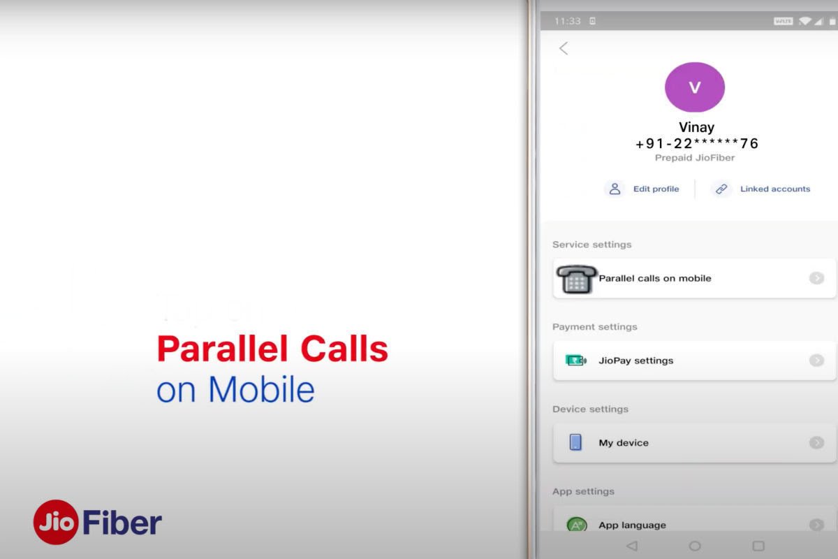 Jiofiber Parallel Calls